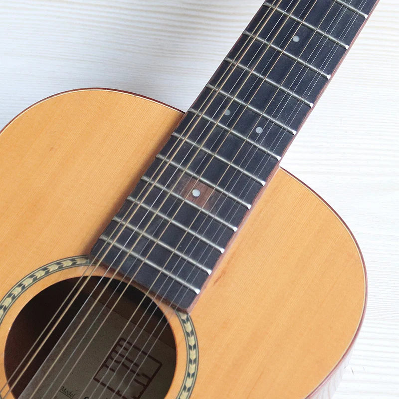 12 String Acoustic Guitar 36 Inch Laminated Spruce Top Sapele Body