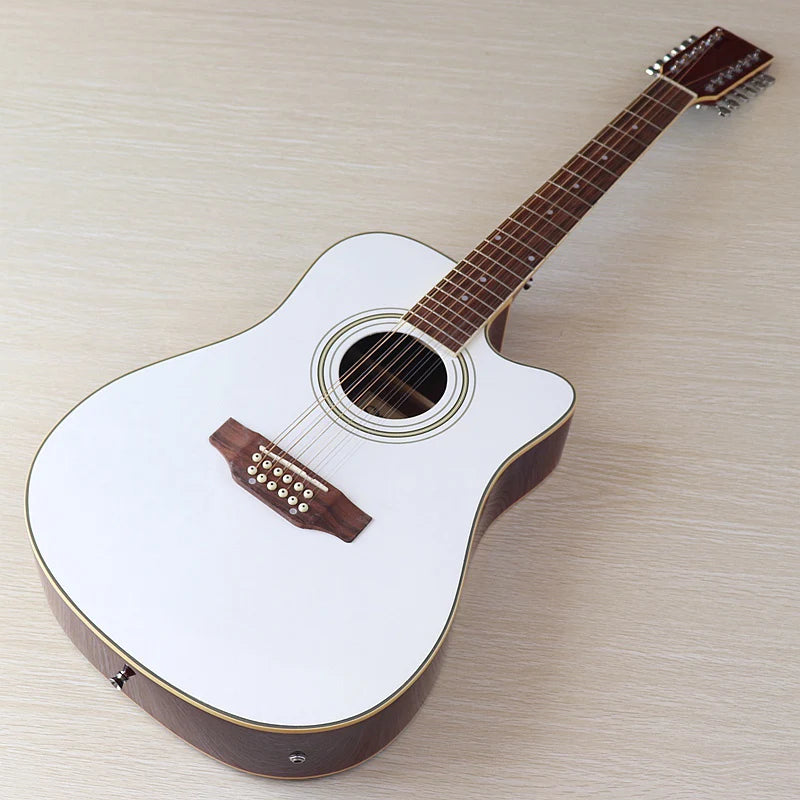 12 String Acoustic Guitar 41 Inch Spruce Wood